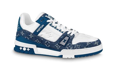 louis vuitton blue and white